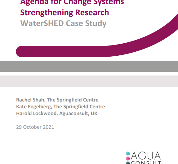 A4C case study WaterSHED