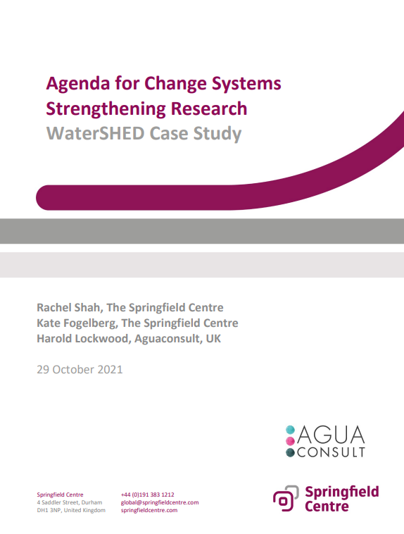 A4C case study WaterSHED